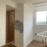 PAREDE DECORATIVA - CIMENTO QUEIMADO ANTES